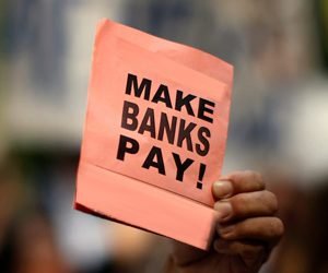 make banks pay