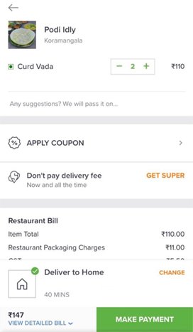 Super Swiggy payment