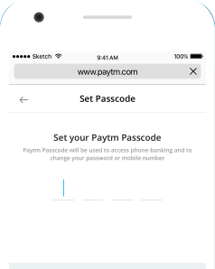paytm passcode